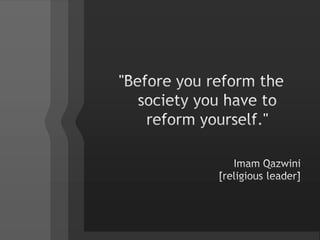 Modesty -- a part of faith