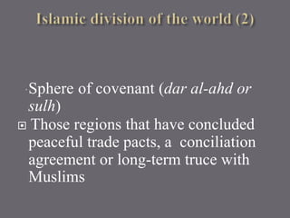 Islamic international law introduction | PPTX