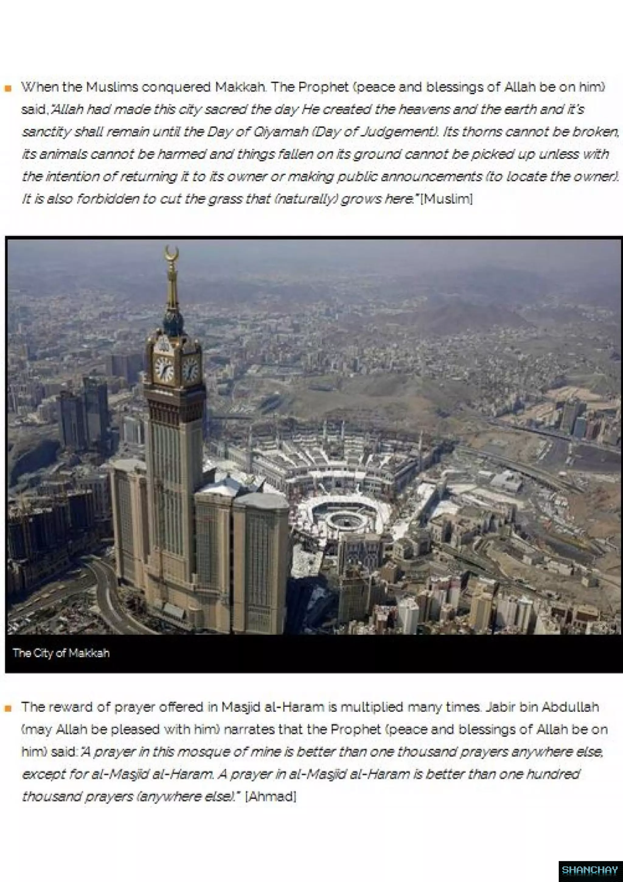 The Three Most Holy Mosques of Islam | PDF