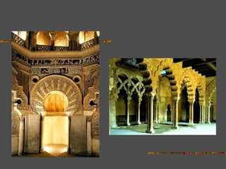 DETALLES DEL INTERIOR DE LA ALJAFERÍA DE ZARAGOZA 