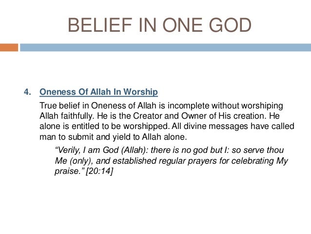 articles of faith in islam pdf