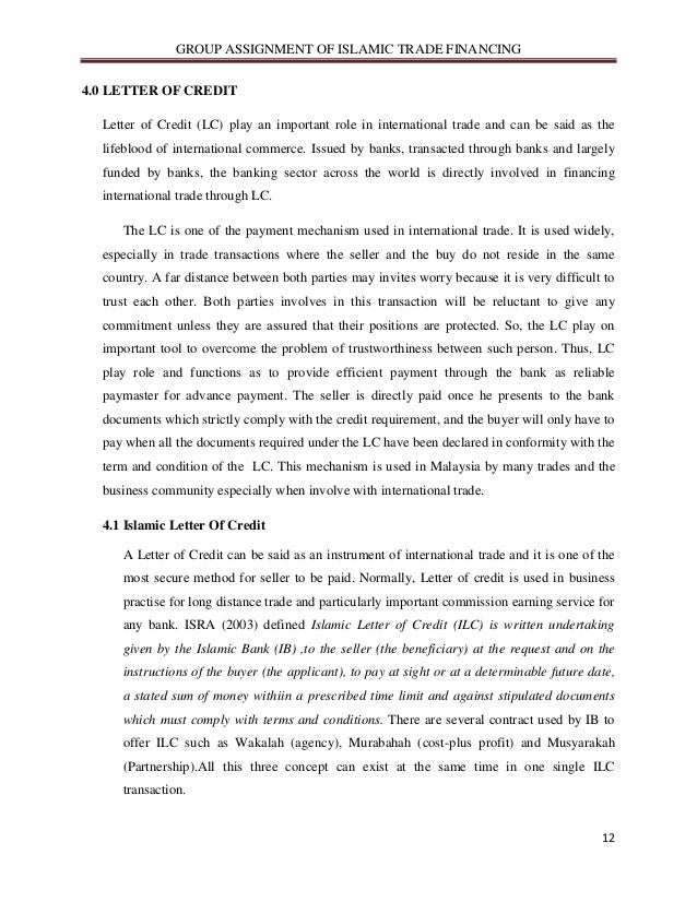 International finance group assignment