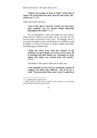 Exalted Races Islamic viewpoint on racism | PDF