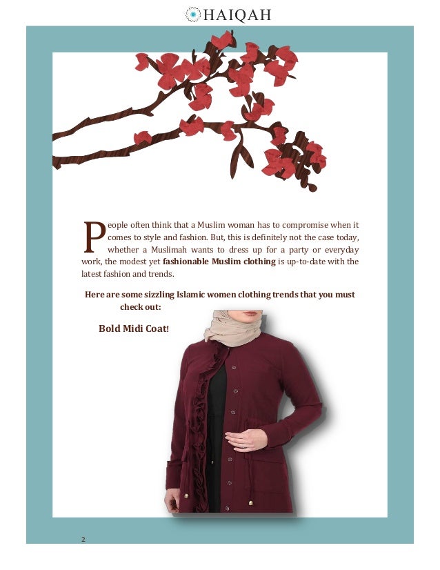 Islamic Women Clothing Trends You Must Update Your Wardrobe With