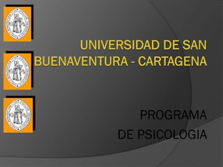 PROGRAMA
DE PSICOLOGIA
 