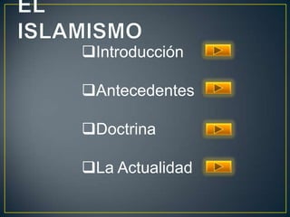Introducción
Antecedentes
Doctrina
La Actualidad
