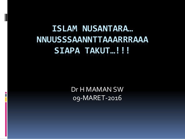 Islam nusantara