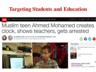 Targeting Students and Education
 