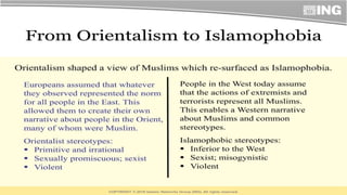 Islamophobia: history and current scenario plus suggestions and solution.