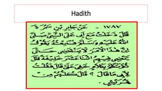 Hadith
 