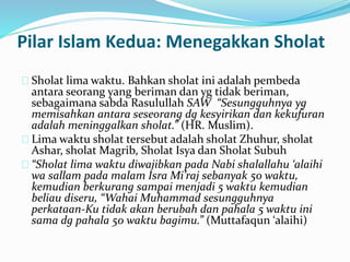 Islam rukun dan makna