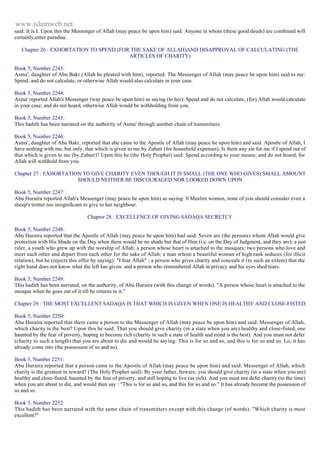 Islam - Saheeh Muslim Hadith