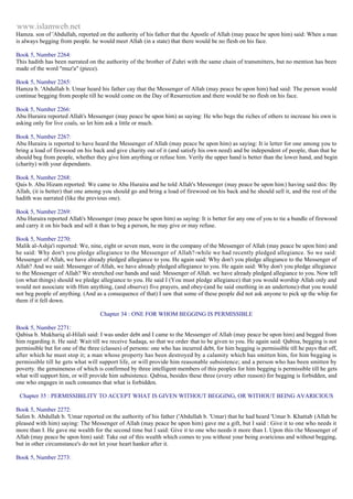 Islam - Saheeh Muslim Hadith