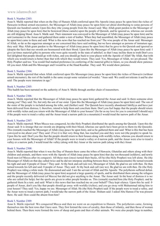 Islam - Saheeh Muslim Hadith