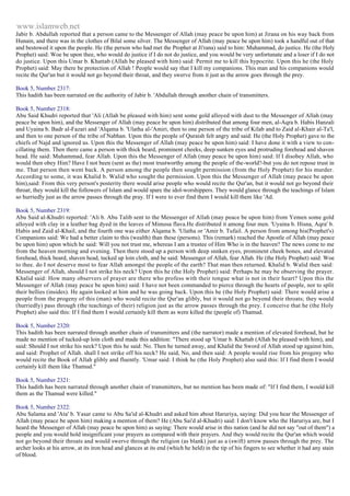 Islam - Saheeh Muslim Hadith