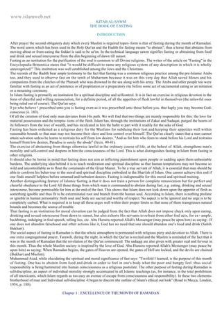 Islam - Saheeh Muslim Hadith