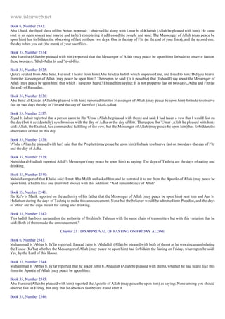 Islam - Saheeh Muslim Hadith