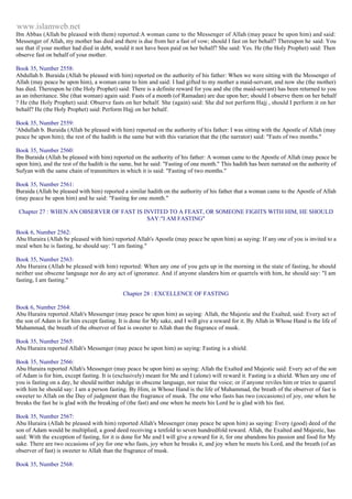 Islam - Saheeh Muslim Hadith