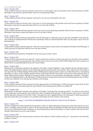 Islam - Saheeh Muslim Hadith