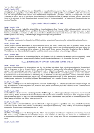 Islam - Saheeh Muslim Hadith