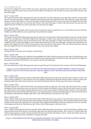 Islam - Saheeh Muslim Hadith