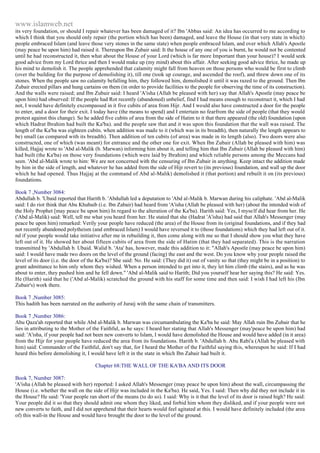 Islam - Saheeh Muslim Hadith