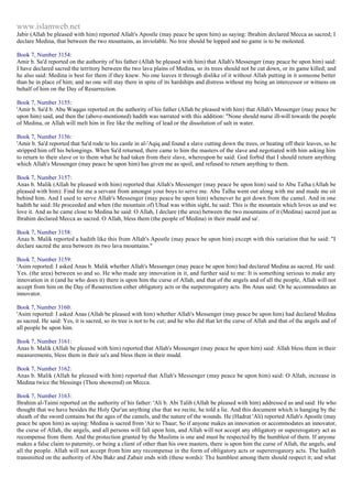 Islam - Saheeh Muslim Hadith