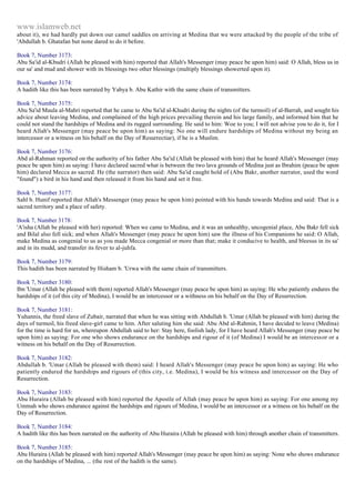 Islam - Saheeh Muslim Hadith