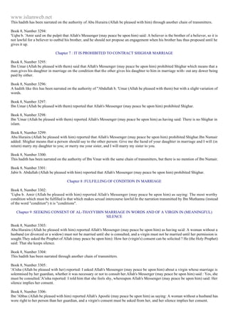 Islam - Saheeh Muslim Hadith