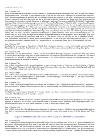 Islam - Saheeh Muslim Hadith