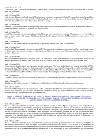 Islam - Saheeh Muslim Hadith