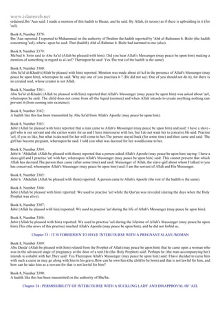 Islam - Saheeh Muslim Hadith