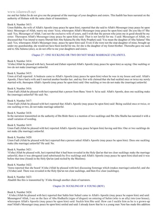 Islam - Saheeh Muslim Hadith