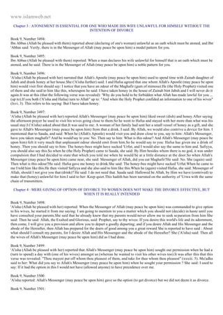 Islam - Saheeh Muslim Hadith