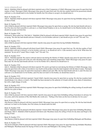 Islam - Saheeh Muslim Hadith