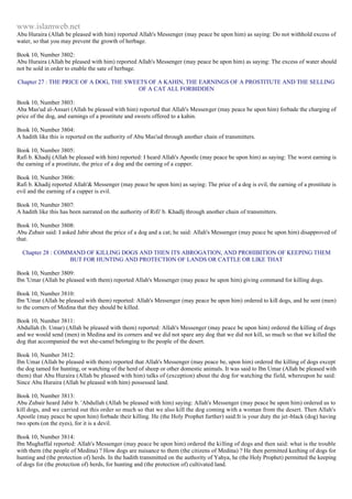 Islam - Saheeh Muslim Hadith