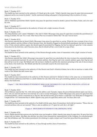 Islam - Saheeh Muslim Hadith