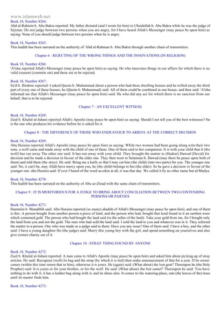 Islam - Saheeh Muslim Hadith