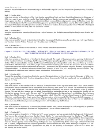 Islam - Saheeh Muslim Hadith