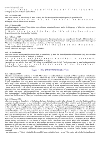 Islam - Saheeh Muslim Hadith