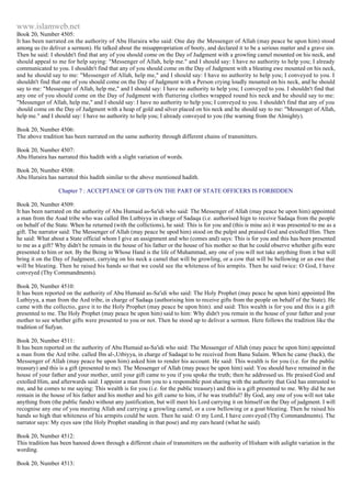 Islam - Saheeh Muslim Hadith