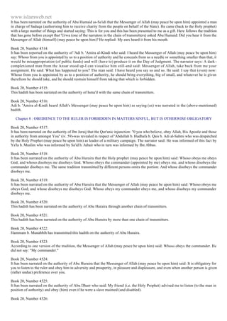 Islam - Saheeh Muslim Hadith