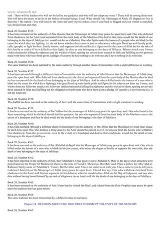 Islam - Saheeh Muslim Hadith