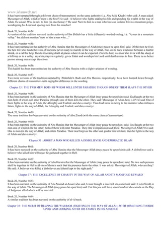 Islam - Saheeh Muslim Hadith