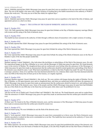 Islam - Saheeh Muslim Hadith