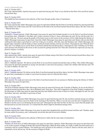 Islam - Saheeh Muslim Hadith