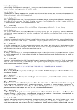 Islam - Saheeh Muslim Hadith