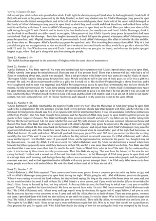 Islam - Saheeh Muslim Hadith