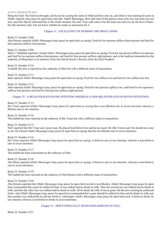 Islam - Saheeh Muslim Hadith