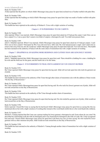 Islam - Saheeh Muslim Hadith